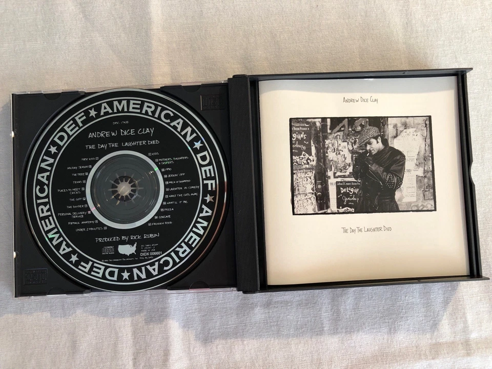 Игра The Day The Laughter Died by Andrew Dice Clay (CD, 1990 года) - Изображение 3 из 4