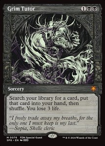 Mtg Grim Tutor | eBay