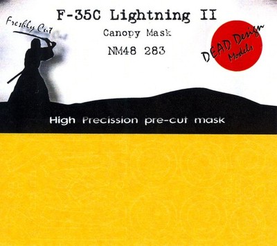 Dead Design 1/48 F-35C LIGHTNING II CANOPY PAINT MASK Tamiya