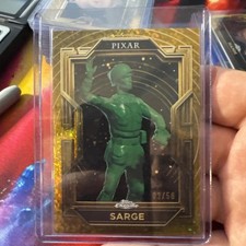 2025 TOPPS PIXAR GOLD - SARGE- PRISM GOLD MINI DIAMOND - TOY STORY /50