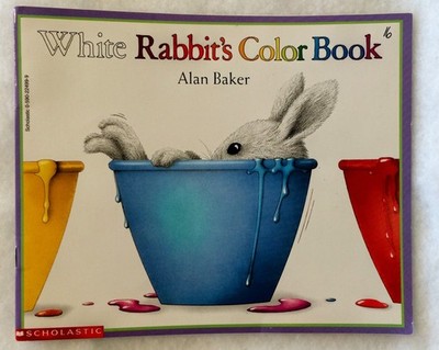 White Rabbit's Color Book - Alan Baker - Very Good - See condition notes