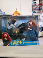 Rare Disney Pixar Brave Princess Merida & Angus Figures Dolls NIB# LT