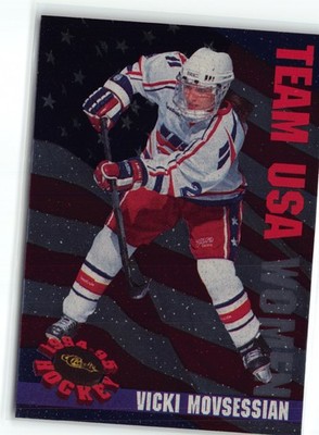 Vicki Movsessian USA Hockey 1994 #W23