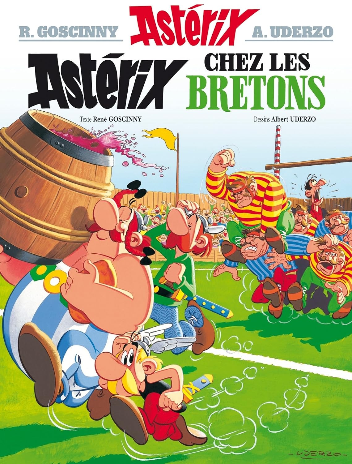 Asterix: Chez Les Bretons. Goscinny, Uderzo Fast Free Shipping** - Image 4