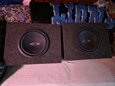 2 ALPINE SWE 1043 TYPE E 10'' SUBWOOFERS
