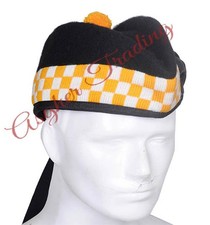 Scottish Military Traditional Kilt Cap - 100 Wool Glengarry Diced HatsCap