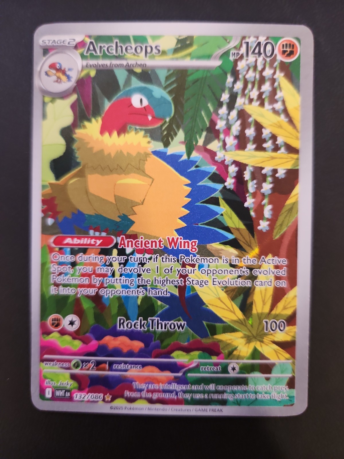 Archeops 132/086 Sv: White Flare Holo