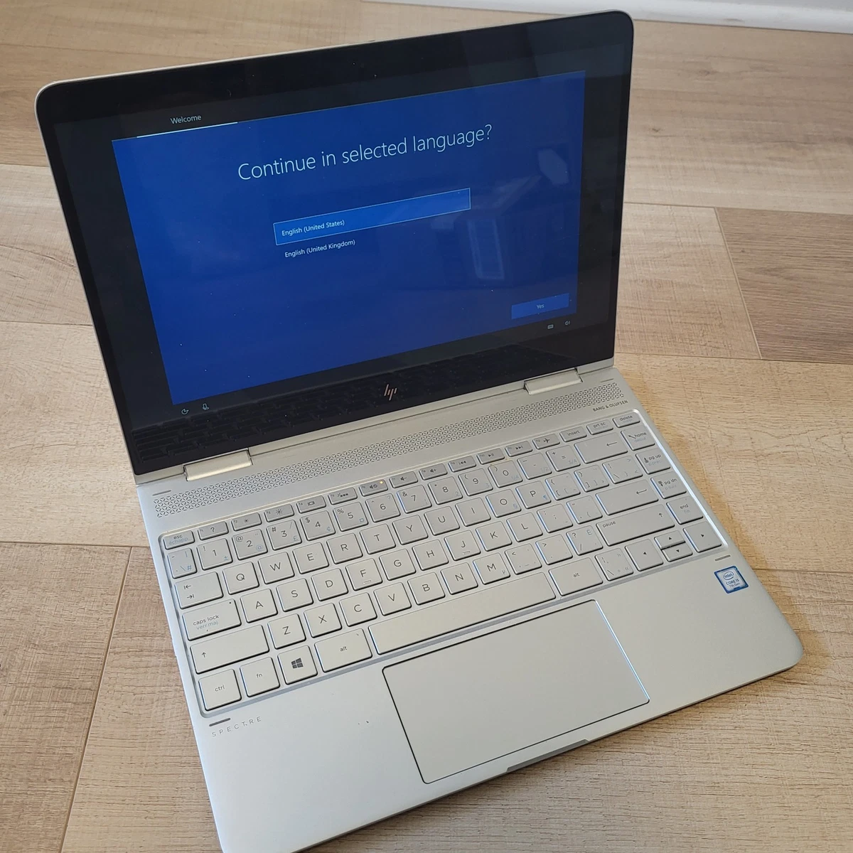 HP Spectre X360 8 GB RAM PC Laptops & Netbooks 256 GB SSD Capacity