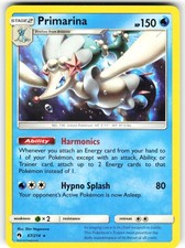 Primarina 67/214 Lost Thunder Rare Pokemon TCG Near Mint