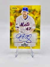 R.A. Dickey Rookie Cards and Autograph Memorabilia Guide 20