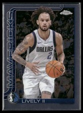 Dereck Lively II 2025-26 Topps Chrome #72 Dallas Mavericks e