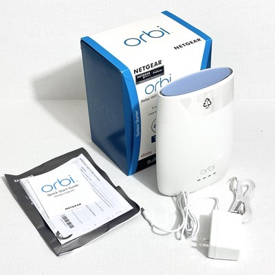 NETGEAR Orbi CBR40-100NAS Tri-band WiFi Router With Built In Cable Modem