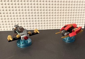 LEGO Dimensions Ninjago Kai Cole Team Pack 71207 Blade Bike Boulder Bomber