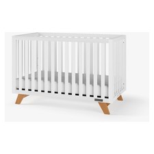 HALO Soho 4 in 1 Convertible Crib White/Natural Pack of 1