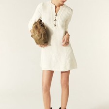 New Ba&sh $420 Womens Knit Mini Dress Size 2 ...