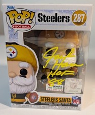 Jack Ham Signed Pittsburgh Steelers 2024 Santa Funko Pop- JSA Authenticated
