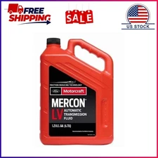 5 Quarts Automatic Transmission Fluid ATF FORD/Motorcraft Mercon LV