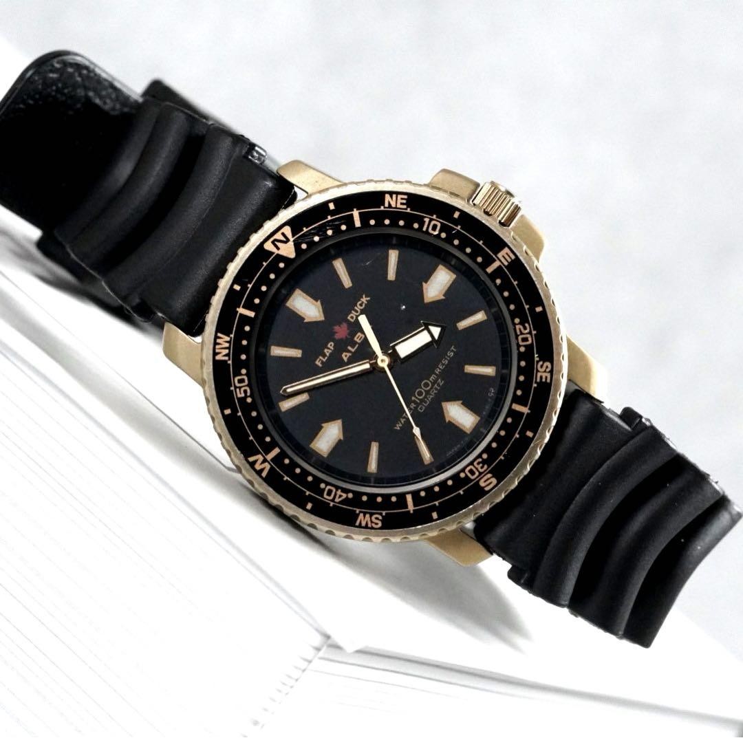 SEIKO ALBA アルバ　フラップダック Seiko Alba Flap Duck Round Men'S Watch Quartz | eBay