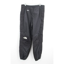 The North Face GORE-TEX Black Elastic Zip Track Pants Stow Pockets Mens XL