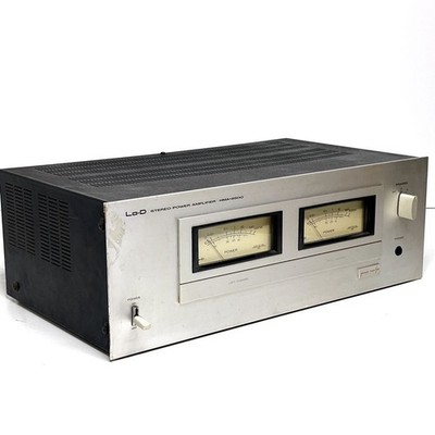 HITACHI Lo-D HMA-6500 Stereo Power Amplifier  MOS FET Tested Working Vintage