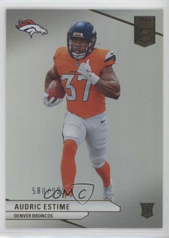 2024 Panini Donruss Elite Rookies 580/999 Audric Estime #119 Rookie RC o8g