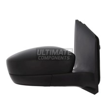 Skoda Citigo 2012-2020 Wing Door Mirror Black Cable Adjust Drivers Side Right