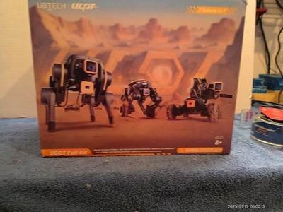 UBTECH  UCOT AI Robot Kit, Build 7 robots, supports AI features and Python.