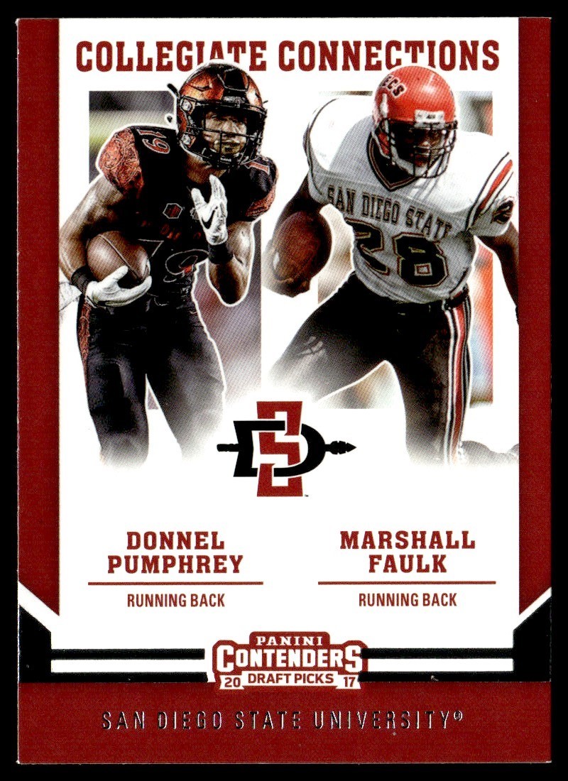 2017 Panini Contenders Draft Picks Collegiate Connections Donnel