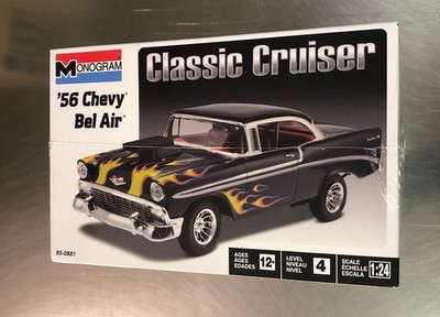 MONOGRAM '56 CHEVY BEL AIR CLASSIC CRUISER MODEL-KIT 1/24 SCALE
