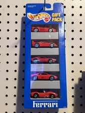 Hot Wheels Ferrari Red Gift Pack 12405 Diecast Metal Cars 5 Years  Up Age Level