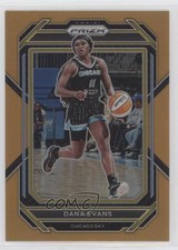 2023 Panini Prizm WNBA Orange Prizm 89/99 Dana Evans #59 ng3