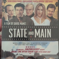 State and Main DVD 15 Sarah Jessica Parker David Mamet 2000 100min Widescreen