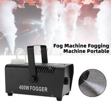 Mini 400W Fog Machine Fogging Machine Portable W/ Wireless Remote Control Club #