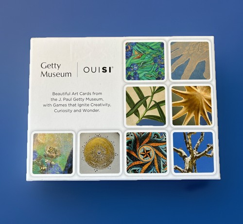 OuiSi Getty Museum Visual Connecting Photocards Games Activities 2024 NEW