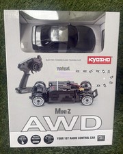 Kyosho Mini-Z AWD Nissan Skyline GT-R Nismo R32 Gun Metal 32639GM RC Car NIB