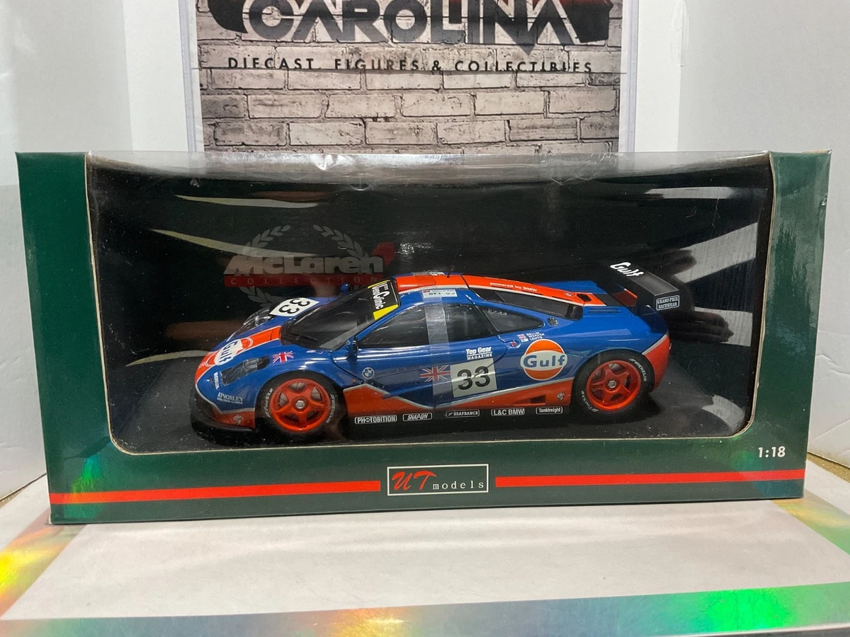 Miniature McLaren F1 1/43 Spark GTR No.53 Franck Muller 24h Le Mans 1996 J D Deletraz M Sandro Sala F Giroix