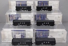Broadway Limited 1722 HO Scale N&W H2a 3-Bay Hopper 6-Pk Norfolk & Western Coal