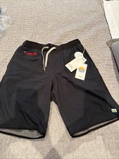 Vuori V330 Men's Sz Small Black Micro-Polka Dot Performance Hybrid Banks Shorts