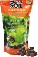 WONDER SOIL | 100 Organic Seed Starter Pellets | Ready 100 Count (Pack of 1) 
