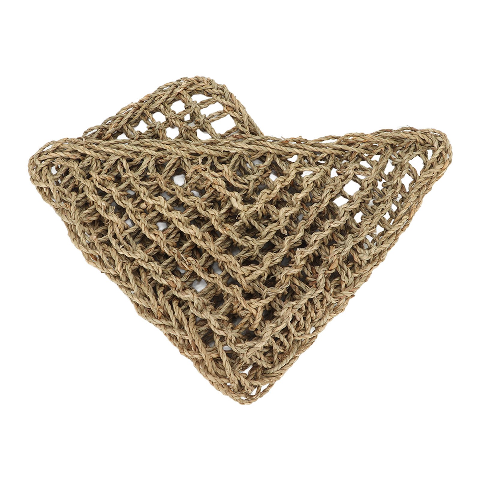Soft Grass Fibers Reptile Climbing Hammock For Bearded Dragons Easy To Use