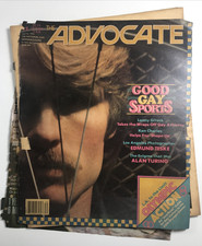 ADVOCATE newspaper magazine #399 July 24, 1984 Gay LGBTQ+ Articles Ads VTG