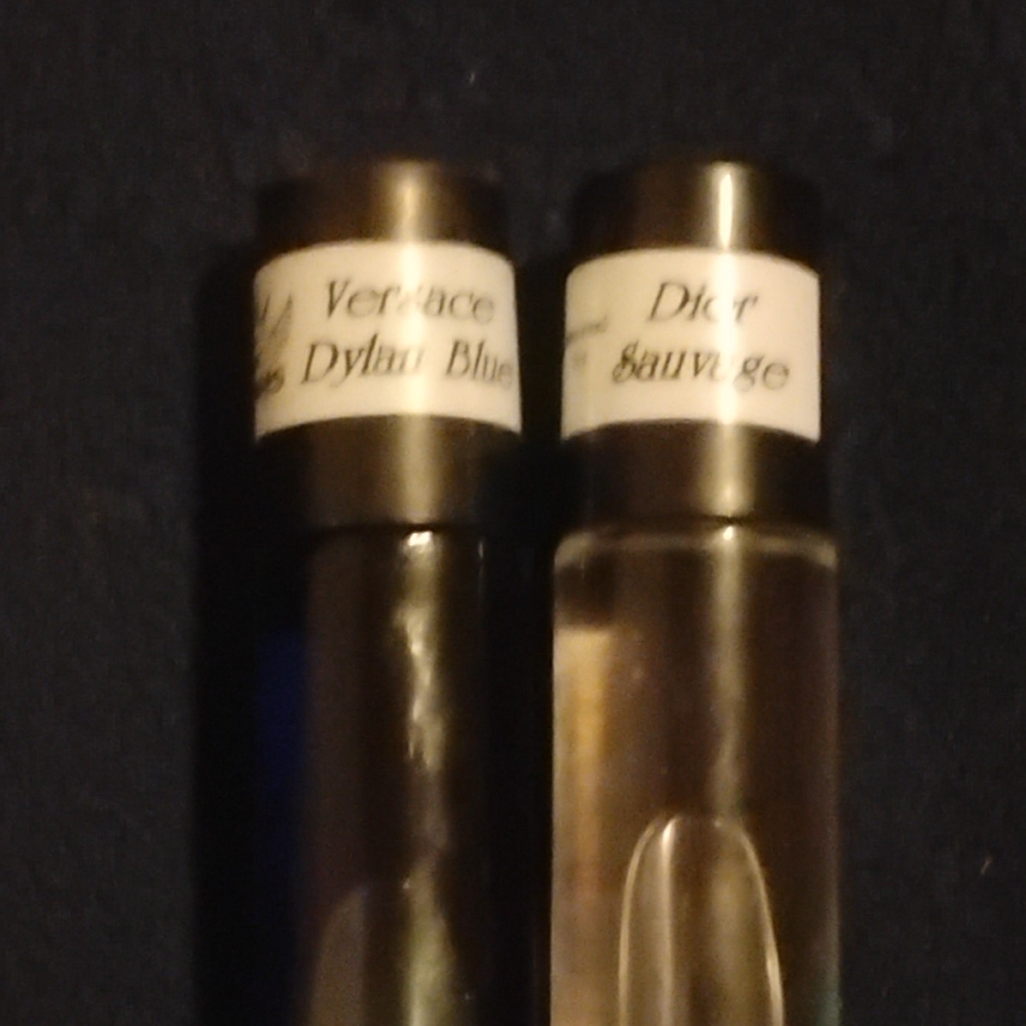 Versace Dylan Blue & Dior Sauvage Sample Size Vials Men's Fragrances thumbnail 2