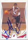 DORELL WRIGHT MIAMI HEAT SIGNED ROOKI CARD WARRIORS 76ERS PORTLAND TRAIL BLAZERS