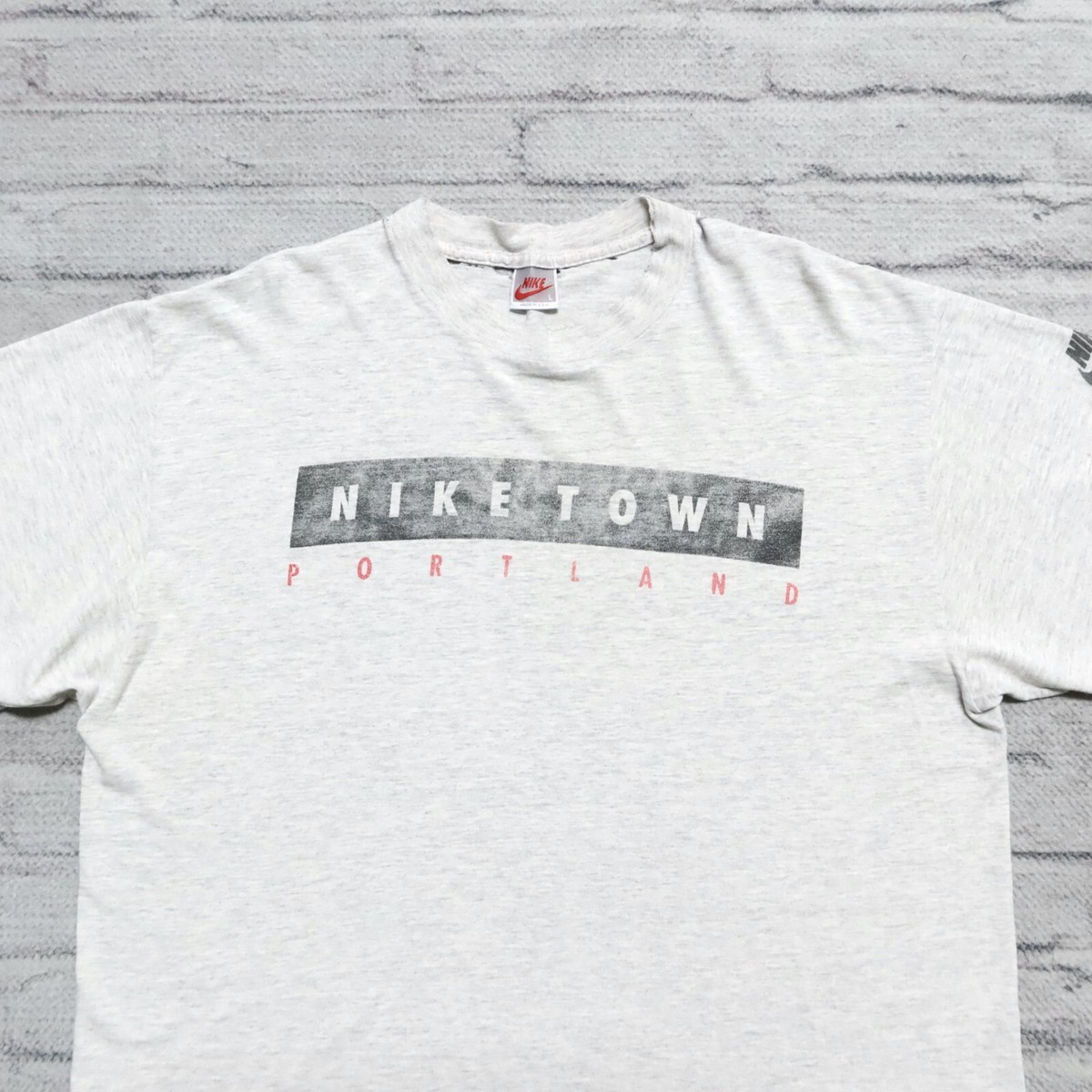 よろしく〜さん　vintage USA 希少　nike tシャツ　リンガー　90 よろしく〜さん vintage USA 希少 nike tシャツ リンガー 90