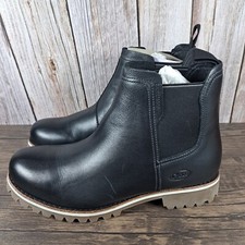 Chaco Fields Chelsea Pull On Slip On Waterproof Boots Women's Sz 9.5 Black VGC