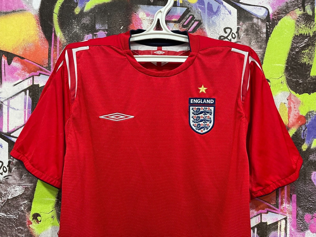 England 2004 2005 Away Shirt World Cup Football Soccer Jersey