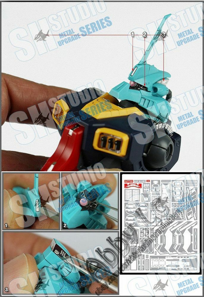 for RE 1/100 MSK-008 Dijeh Model SH Studio Details Add on