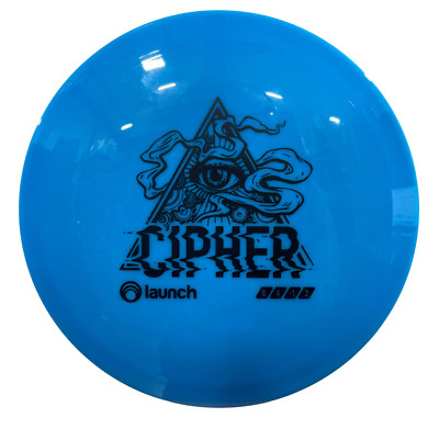 Launch Disc Golf Cipher - Alpha Plastic - 8 Speed Disc Golf Fairway Driver