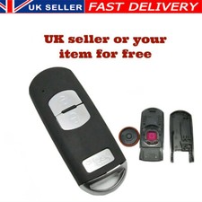 Remote Key Fob Shell Case Replacement for Mazda 3 CX-3 CX-5  (3 buttons off UK