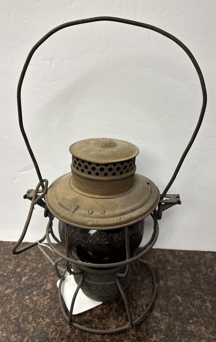 ★極上美品!!★ ADAMS & WESTLAKE コンダクター ランタン VTG Adams & Westlake No.200 KERO Railroad Lantern ○ デイツ